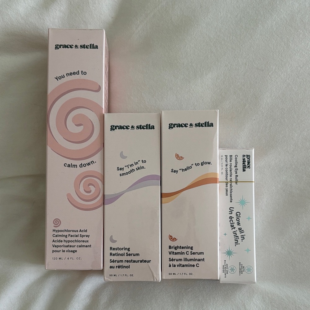 Grace & Stella skincare  Collection